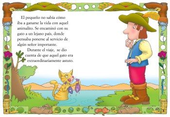 El gato con botas, interior